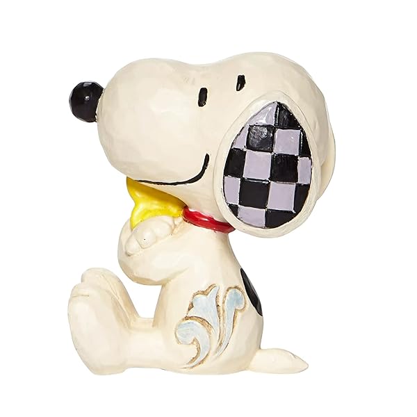 Enesco Peanuts Jim Shore Snoopy & Woodstock Mini Figurine - 2.5 Inch Collectible - Image 4