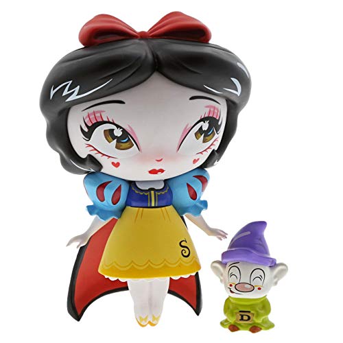 Enesco Miss Mindy Snow White & Mini Dopey Vinyl Figurine - 7 Inch Collectible, Colorful Disney Decor - Image 3