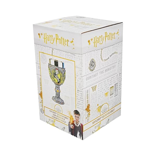 Enesco Hufflepuff Goblet Figurine - Wizarding World of Harry Potter Collectible Decor - Image 4
