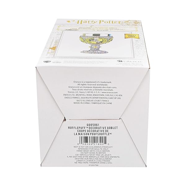 Enesco Hufflepuff Goblet Figurine - Wizarding World of Harry Potter Collectible Decor - Image 6