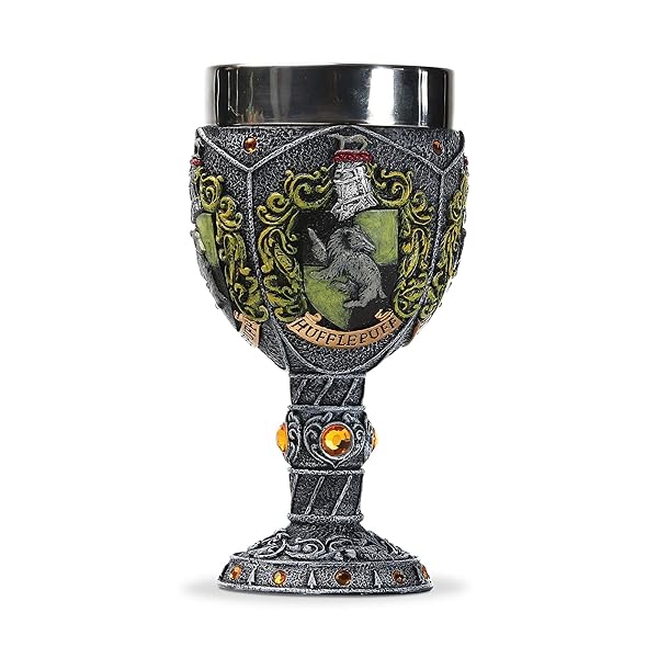 Enesco Enesco Hufflepuff Goblet Figurine - Wizarding World of Harry Potter Collectible Decor