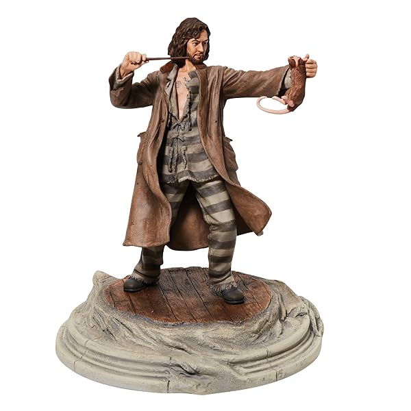 Enesco Harry Potter Sirius Black Figurine Holding Wormtail - 8.75 Inch Collectible