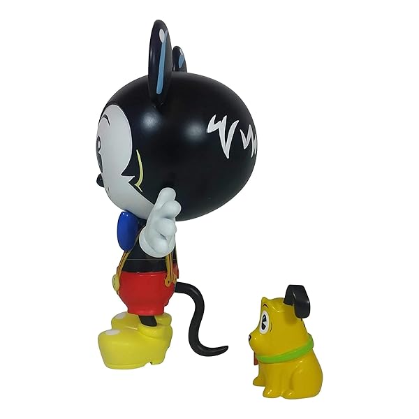"Enesco Disney Designer Collection Mickey Mouse Vinyl Figurine - 7" Multicolor by Miss Mindy" - Image 4