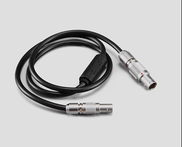 Eonvic 00B 4Pin to 0B 7Pin Male Nucleus-M Run Stop Cable for RED DSMC1 Camera