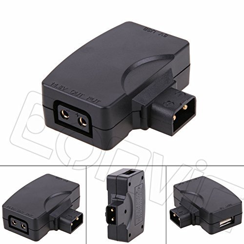 Eonvic 5V Dtap to USB Battery Converter for Sony V-Mount Cameras and Bluetooth Audio Devices