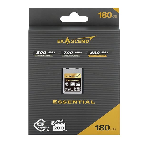 Exascend CFexpress Type A Card 120GB/180GB/240GB - 800MB/s for Sony a1, a7S III, a7 IV, FX3, FX6 - Image 4