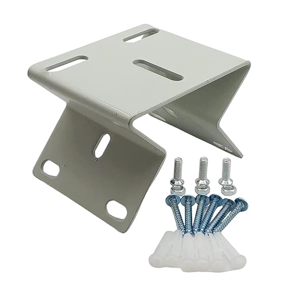 Durable Corner Mount Metal Bracket for CCTV Cameras - Right Angle Holder Adapter - Image 2