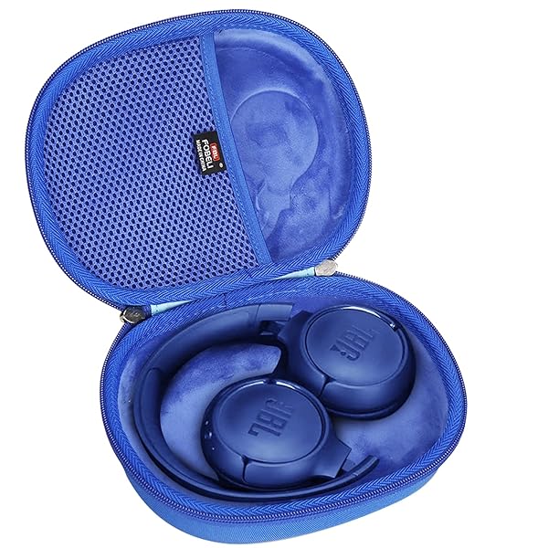 FBLFOBELI Headphone Cases EVA Hard Storage Case for JBL Tune 500BT 510BT T450BT 710BT JBL Live 650 BT NC On-Ear Wireless Bluetooth Headphone, Travel