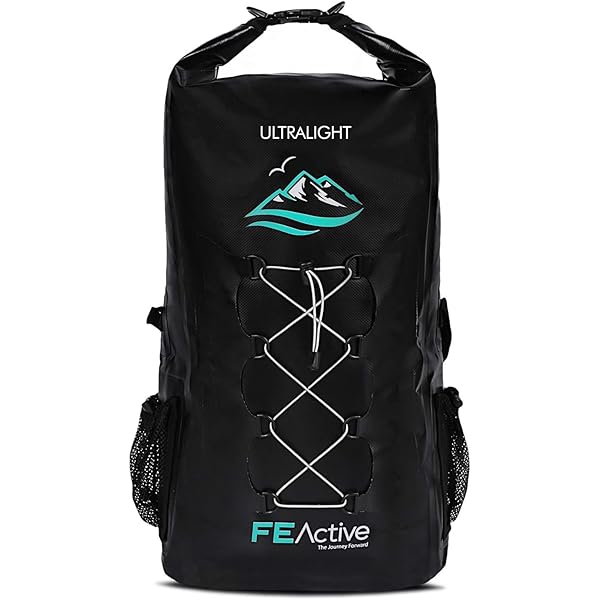 FE Active FE Active 30L Waterproof Dry Bag Backpack - Eco-Friendly Gear for Fishing, Hiking, Travel & Camping | Perfect for Men & Women