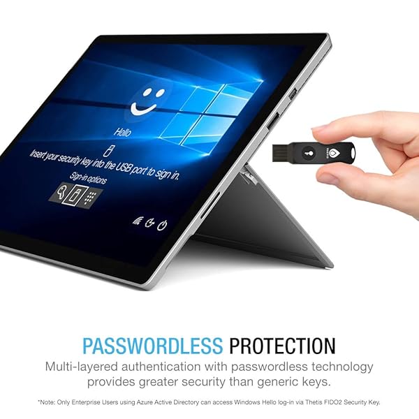 FIDO2 Folding Security Key: Thetis Universal 2FA USB for Windows, Mac, Linux, Gmail, Facebook & More - Image 6