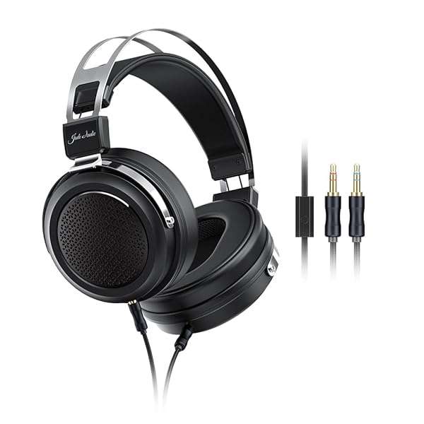 FIIO JadeAudio JT1 Studio Headphones: Hi-Res Gaming & Recording Headset with 50mm Drivers & Microphone - Image 3