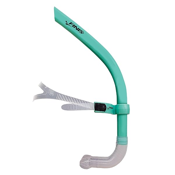 FINIS FINIS Unisex Adult GLIDE Snorkel in Mint Green - One Size US for Ultimate Swimming Performance