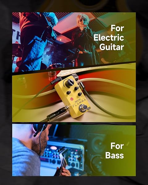 FLAMMA FC11 Auto Wah Pedal: True Bypass Envelope Filter for Guitar & Bass Effects - Image 6