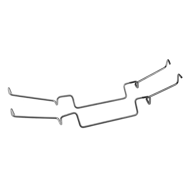 DGZZI 2PCS CPU Radiator Fan Hook - Elastic Steel Bracket for 9cm Fans | Secure & Durable - Image 3