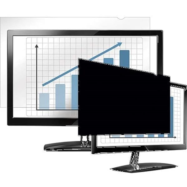 "Fellowes PrivaScreen 18.5" Blackout Privacy Filter - 16:9 Aspect Ratio for Enhanced Screen Privacy" - Image 2