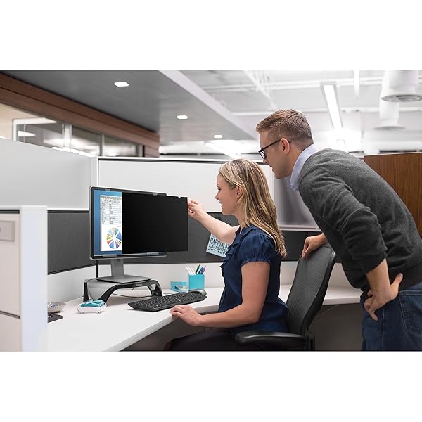 "Fellowes PrivaScreen Blackout Privacy Filter 26" - 16:10 Aspect Ratio for Ultimate Screen Privacy" - Image 6
