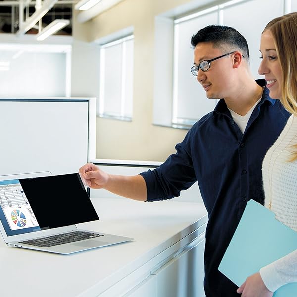 "Fellowes PrivaScreen 14.1" Privacy Filter for Laptops - Protect Your Screen & Privacy (Model 4800001)" - Image 7