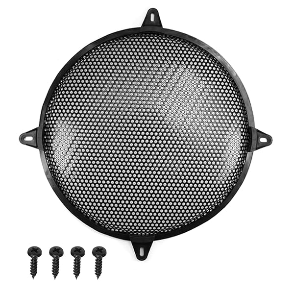 Fielect Fielect 12 Inch Speaker Grill Cover Subwoofer Waffle Grill Protector for Home and Car Audio
