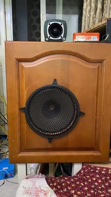 Fielect 15 Inch Speaker Grill Cover Mesh Decorative Woofer Guard Protector Black Audio Accessory - Image 5