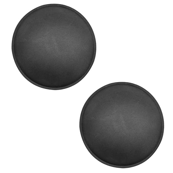 Fielect 2pcs Speaker Dust Cap 55mm Subwoofer Paper Dome Coil Cover Caps for Enhanced Sound Quality