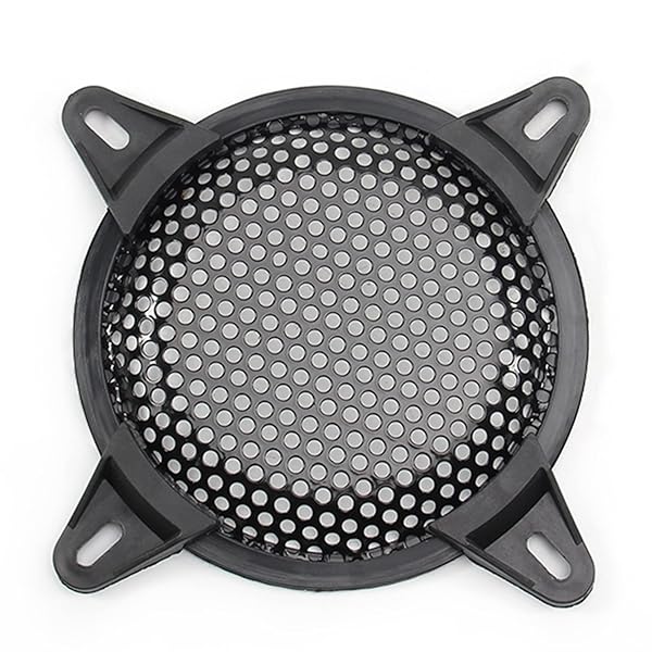 Fielect 4Pcs 5 Inch Speaker Grill Cover Mesh Decorative Woofer Guard Protector Audio Accessories Black - Image 9