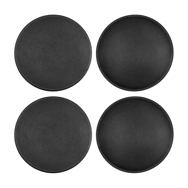 Fielect 4pcs Speaker Dust Cap 137mm Subwoofer Paper Dome Coil Cover Caps for Enhanced Sound Quality