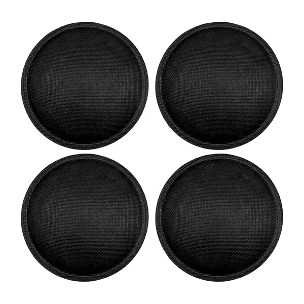 Fielect 4pcs Speaker Dust Cap 55mm Subwoofer Paper Dome Coil Cover Caps for Enhanced Sound Protection