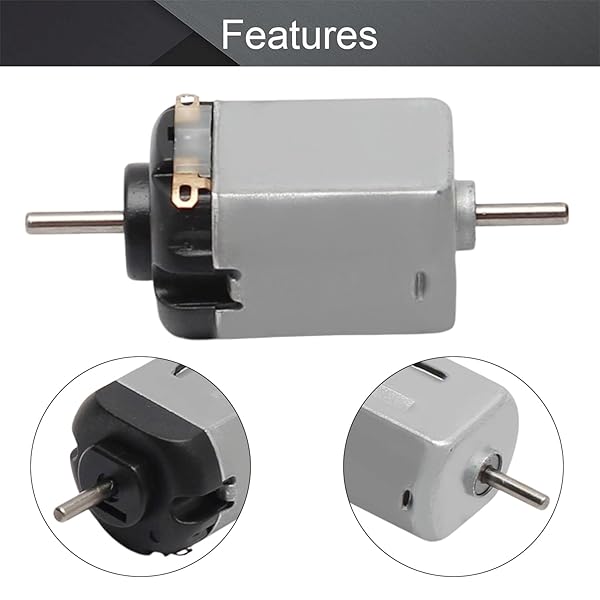 Fielect 5Pcs 3V 11000RPM Micro Motors for RC Boats, Airplanes & DIY Projects - High-Speed Mini Electric Motors - Image 5