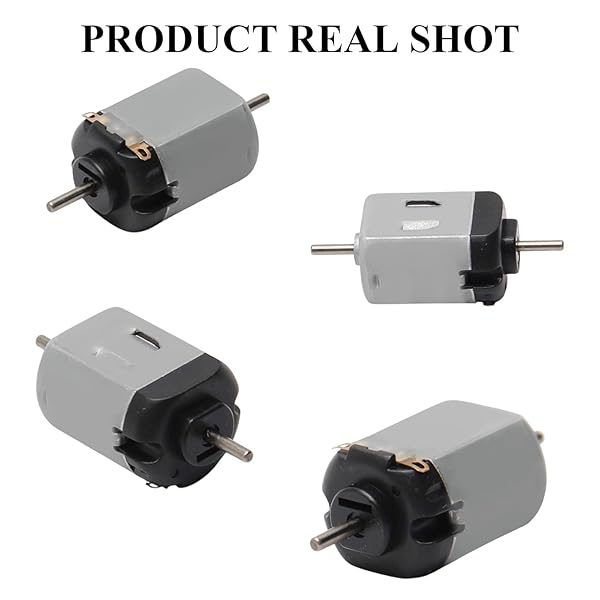 Fielect 5Pcs 3V 11000RPM Micro Motors for RC Boats, Airplanes & DIY Projects - High-Speed Mini Electric Motors - Image 9