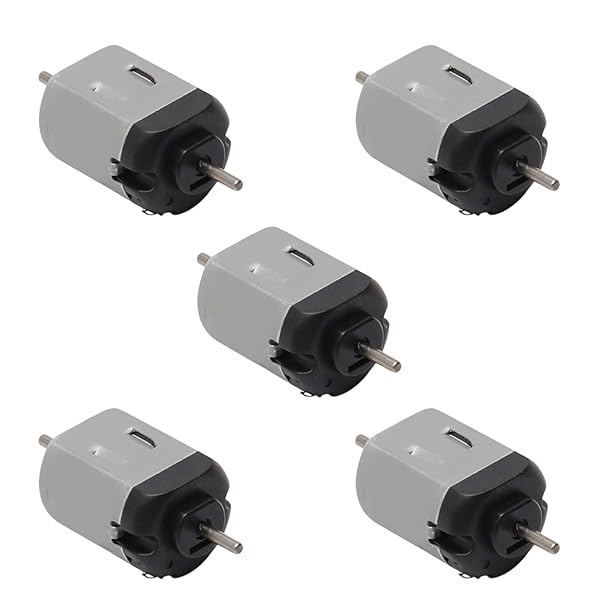 Fielect 5Pcs 3V 11000RPM Micro Motors for RC Boats, Airplanes & DIY Projects - High-Speed Mini Electric Motors - Image 2