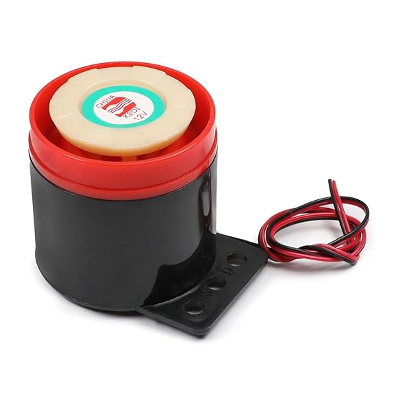 Fielect DC 12V Active Piezo Buzzer Alarm Continuous Sounder Electronic Beep Buzzer SFB-55 for Reliable Alerts