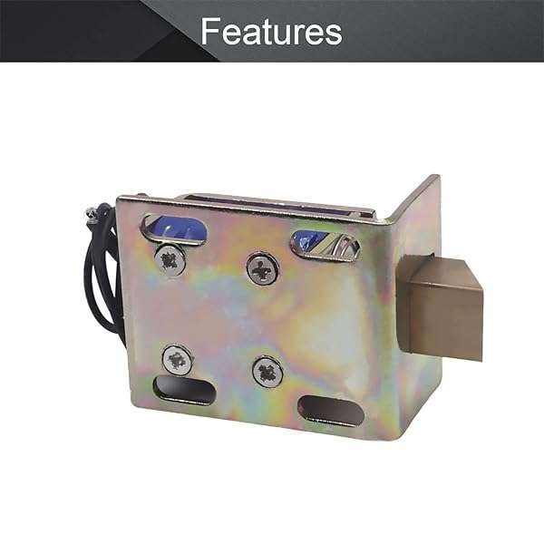 Fielect DC 12V 1A 25N Pull Type Solenoid Electromagnet - 10mm Stroke Linear Motion JF-S1040DL - Image 5