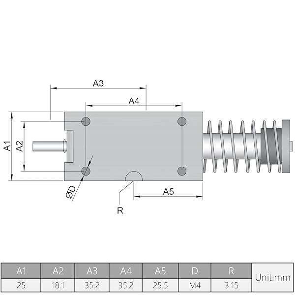 Fielect DC 24V 45N Push Pull Solenoid Electromagnet 10mm - High Power Linear Motion JF-Z05 - Image 4