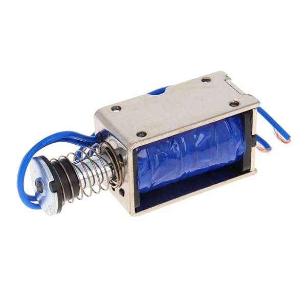 Fielect DC 24V 45N Push Pull Solenoid Electromagnet 10mm - High Power Linear Motion JF-Z05 - Image 3