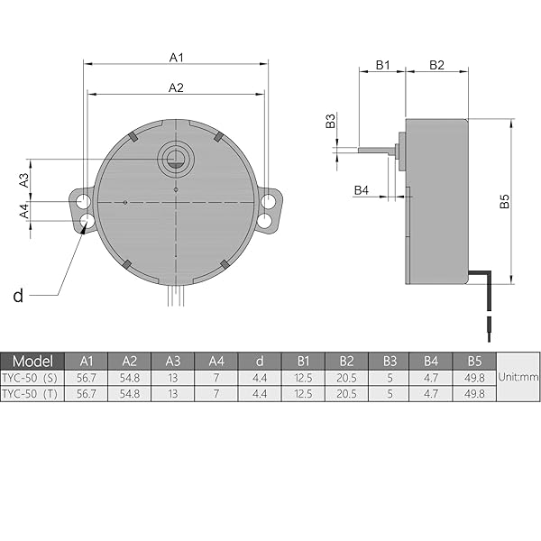 Fielect Synchronous Motor AC24V 1-1.2RPM for Cup Turner and Tumbler Turner Power Cord Connector - Image 6