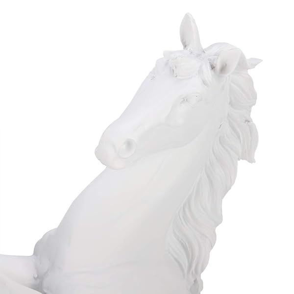 Elegant Resin Horse Figurine: Modern Desk Decor Symbolizing Success for Home & Business - Image 7