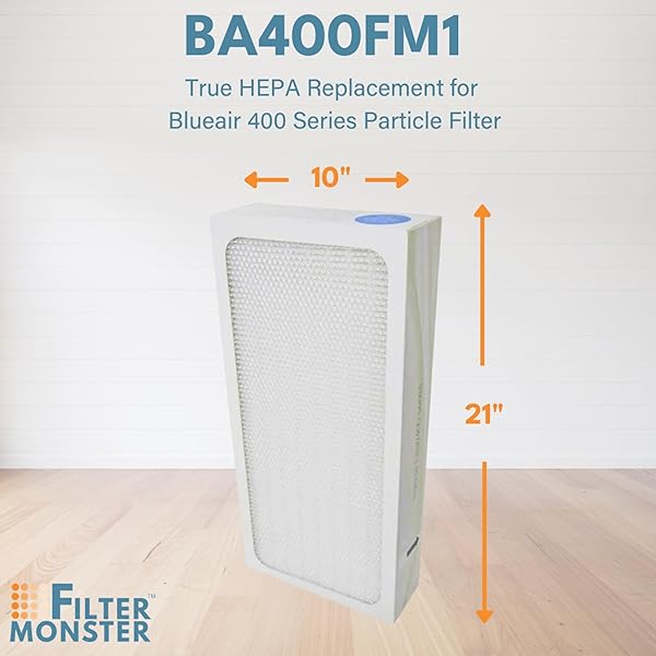Filter Monster Replacement Filter for Blueair 400 Series Compatible with Classic Air Purifier Models 402 403 405 410 450E 455EB 480i - Image 2