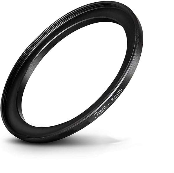 Filter Step-Up Ring 67mm-77mm & 77mm-82mm, 67mm Lens to 77mm Filter & 77mm Lens to 82mm Filter (1+1 Pack), WH1916 Camera Lens Step Up Ring - Image 3