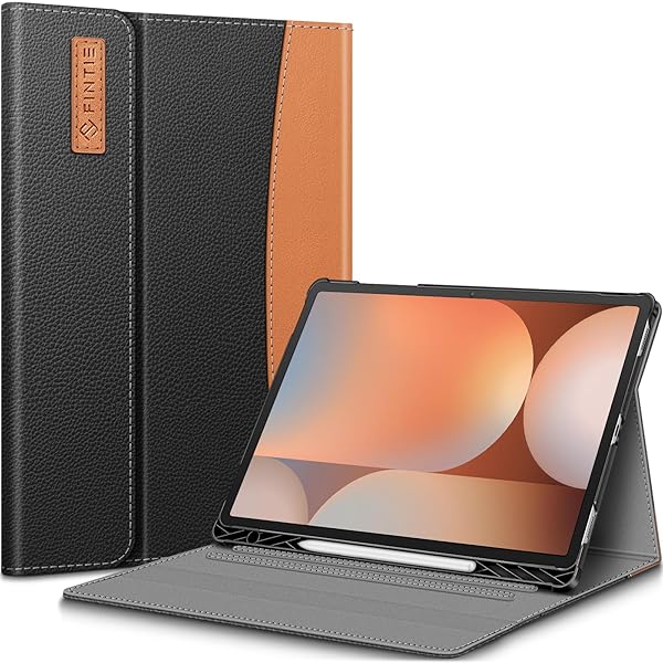 Fintie Case for Samsung Galaxy Tab S10 Plus 2024 S9 FE Plus 5G 12.4 Inch with S Pen Holder Multiple Angle Portfolio Cover Black