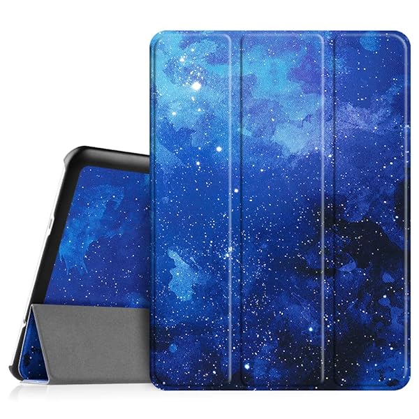 Fintie Slim Shell Case for Samsung Galaxy Tab S2 9.7 Ultra Lightweight Protective Cover with Auto Sleep Wake Feature Starry Sky