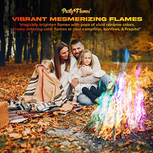 Fire Color Changing Packets 25 Pack for Campfires Bonfires and Outdoor Fireplaces Perfect for Camping Games and Magical Experiences - Image 7