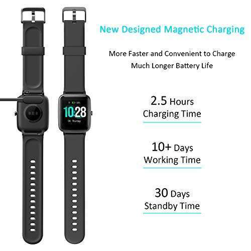 "Fitpolo Fitness Tracker: Heart Rate Monitor, 1.8" Touch Screen, IP68 Waterproof, Step & Sleep Tracker for Men & Women" - Image 9