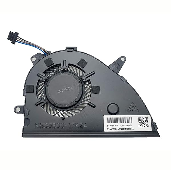 Fleshy Leaf CPU Cooling Fan Replacement for HP Pavilion 15-CW, 15-CS Series - TPN-Q210, L25584-001