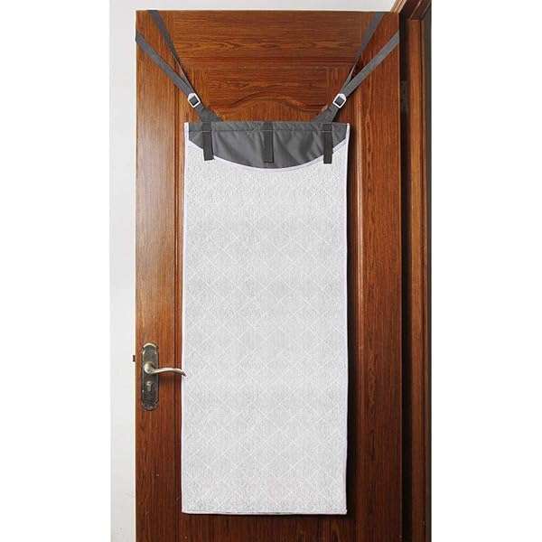 Portable Over The Door Vertical Steamboard Press Pad for Hand Held Steamers - Ideal Travel Ironing Mat - Image 3