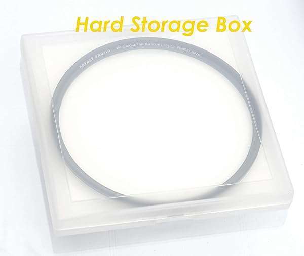 Fotasy 105mm Ultra Slim UV Lens Filter - 99.7% Transmission, Nano Coated, Scratch Resistant Schott B270 Glass - Image 6