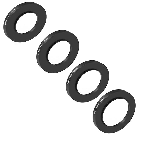 Fotga Aluminum Lens and Filter Ring Adapter Set 52mm 55mm 58mm 62mm for DP500IIIS S.Light Mini Matte Box