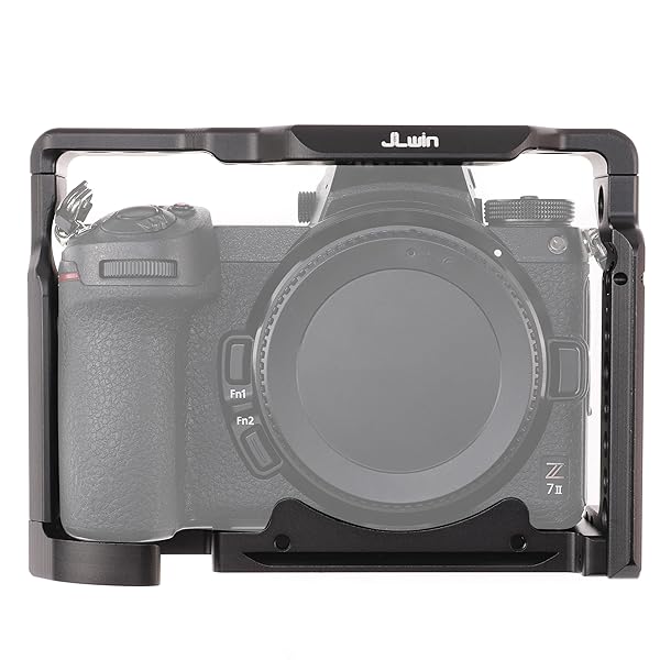 Fotga Camera Cage Video Stabilizer for Nikon Z5 Z6 Z7 Z6II Z7II with Cold Shoe and Multiple Screw Holes for Enhanced Filmmaking