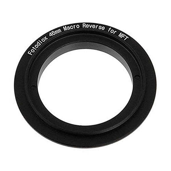 Fotodiox 10-Reverse MFT 46MM Macro Reverse Mount Adapter for Olympus Micro 4/3 Cameras