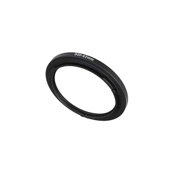 Fotodiox Bayonet 50 B50-62mm Step Up Filter Adapter Ring for Hasselblad, Anodized Black Metal Filter Adapter Ring - Image 4