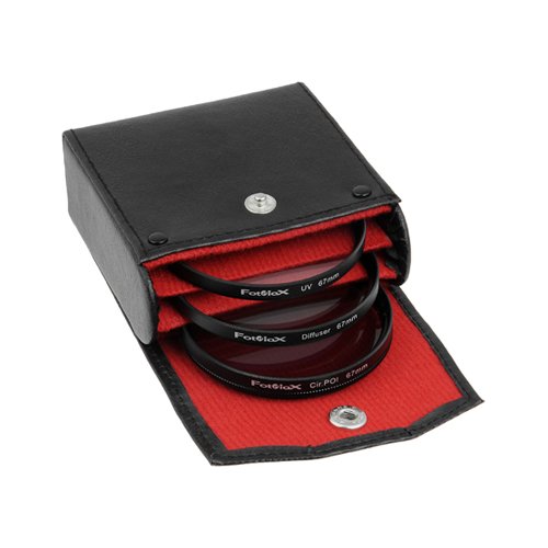 Fotodiox 67mm Filter Kit: UV, Circular Polarizer & Soft Diffuser for Canon, Nikon, Sony, Olympus, Pentax, Panasonic Cameras - Image 4